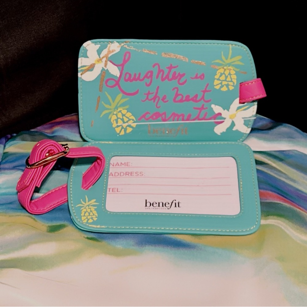 Benefit Cosmetics Luggage Tag
